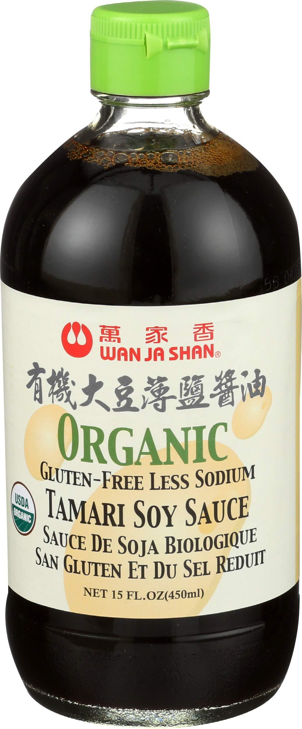 WAN JA SHAN Organic Tamari Soy Sauce, 15 FZ - Mighty Depot