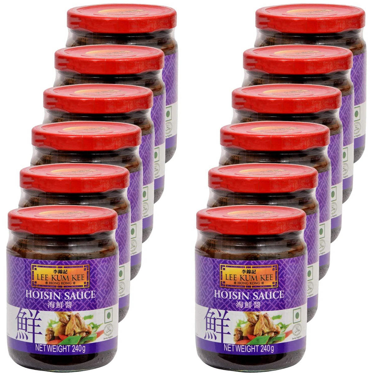 Lee Kum Kee Hoisin Sauce Glass Bottle,8.5 Ounce (Pack of 12) - Mighty Depot