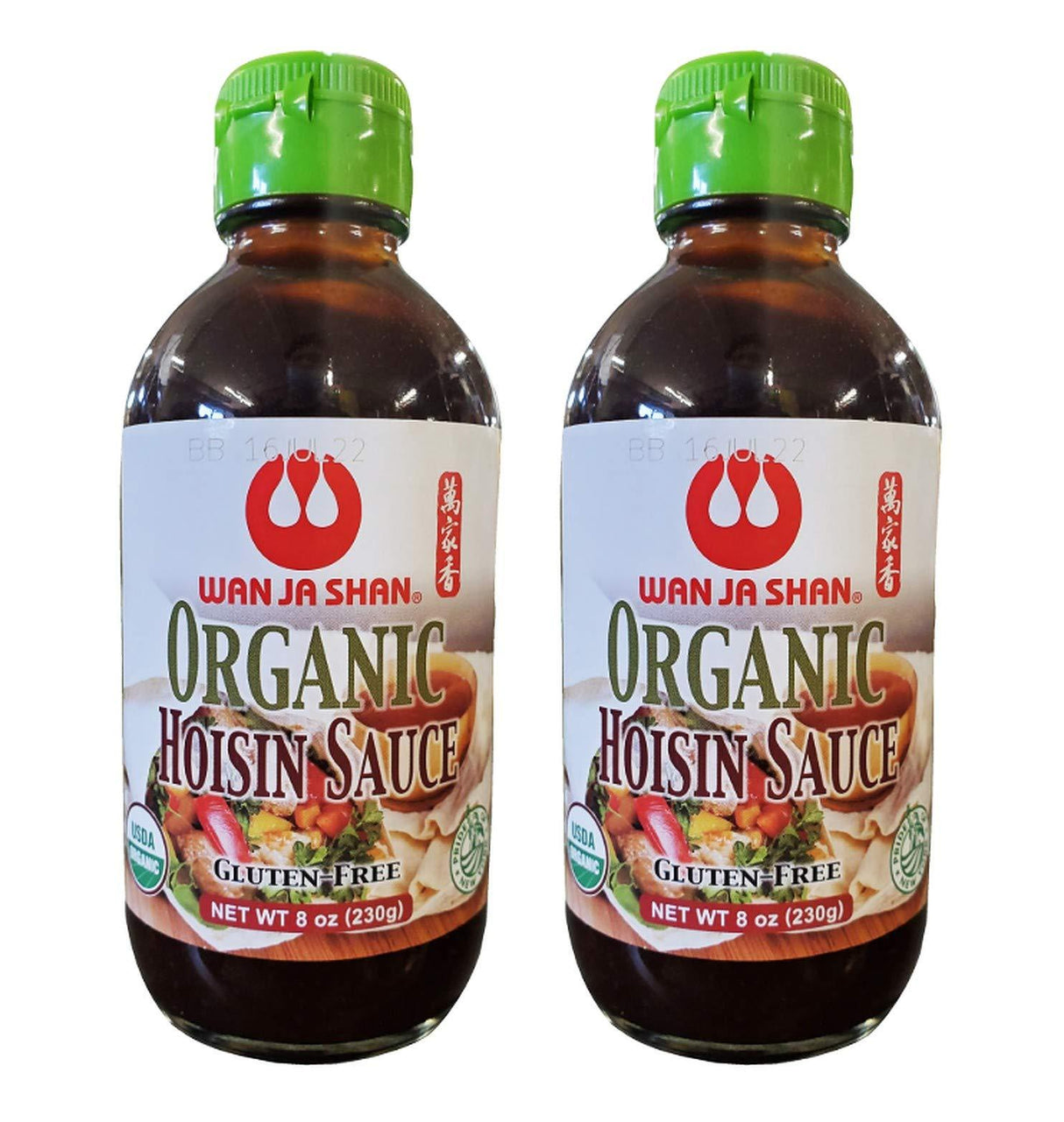 Wan Ja Shan Organic Hoisin Sauce (2 Pack, Total of 16oz) - Mighty Depot