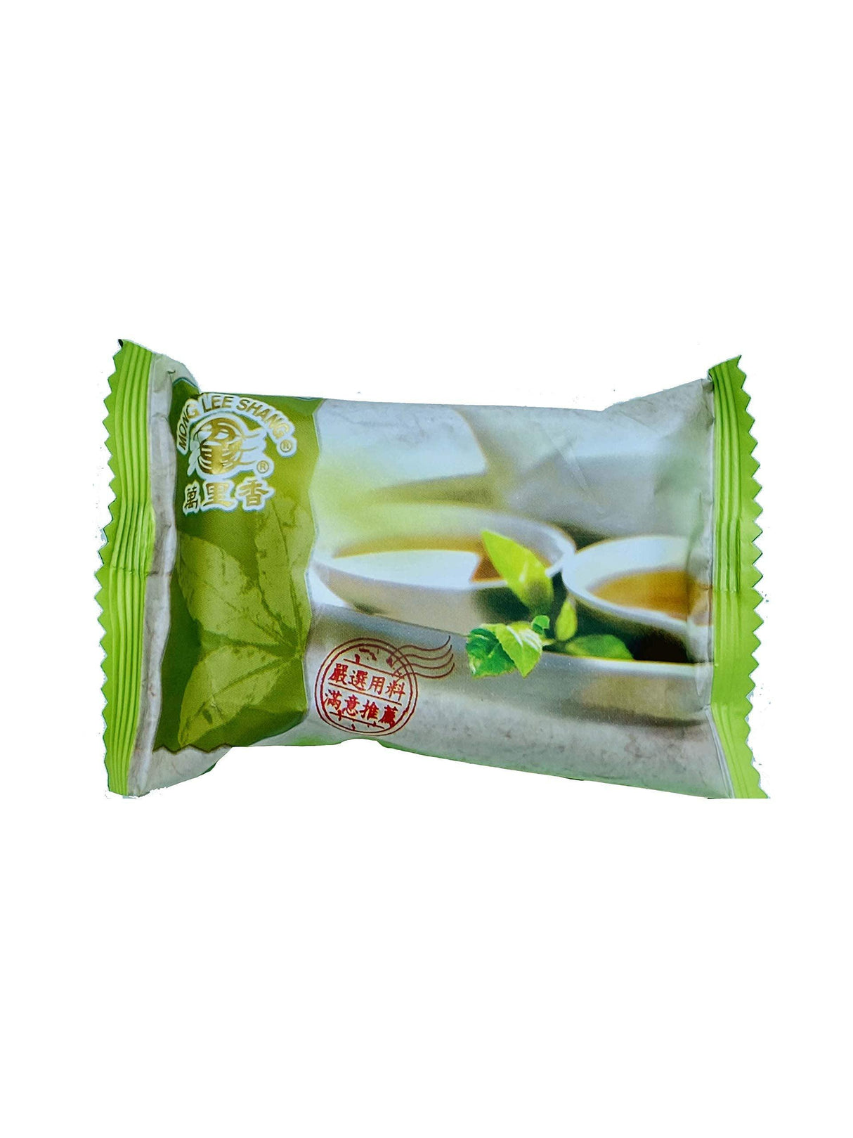 Mong Lee Shang Green Tea Pineapple Cake 8.8oz Pack of 10, Green Tea Matcha Cake, Taiwanese Green Tea Pie, Pineapple Cake with Green Tea Paste - Mighty Depot