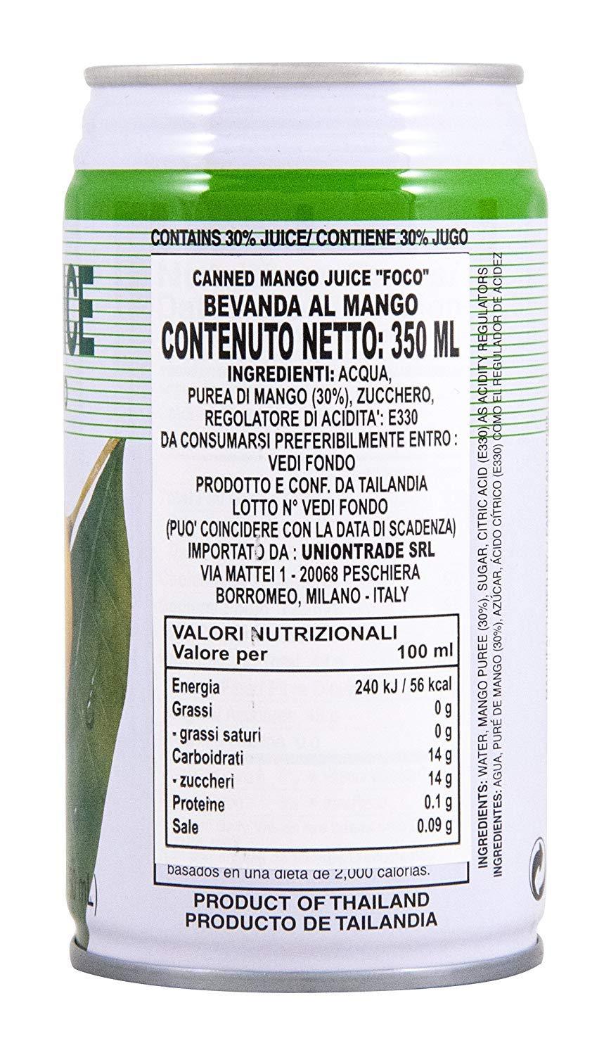 Foco Canned Fruit Nectar Drinks - Mighty Depot