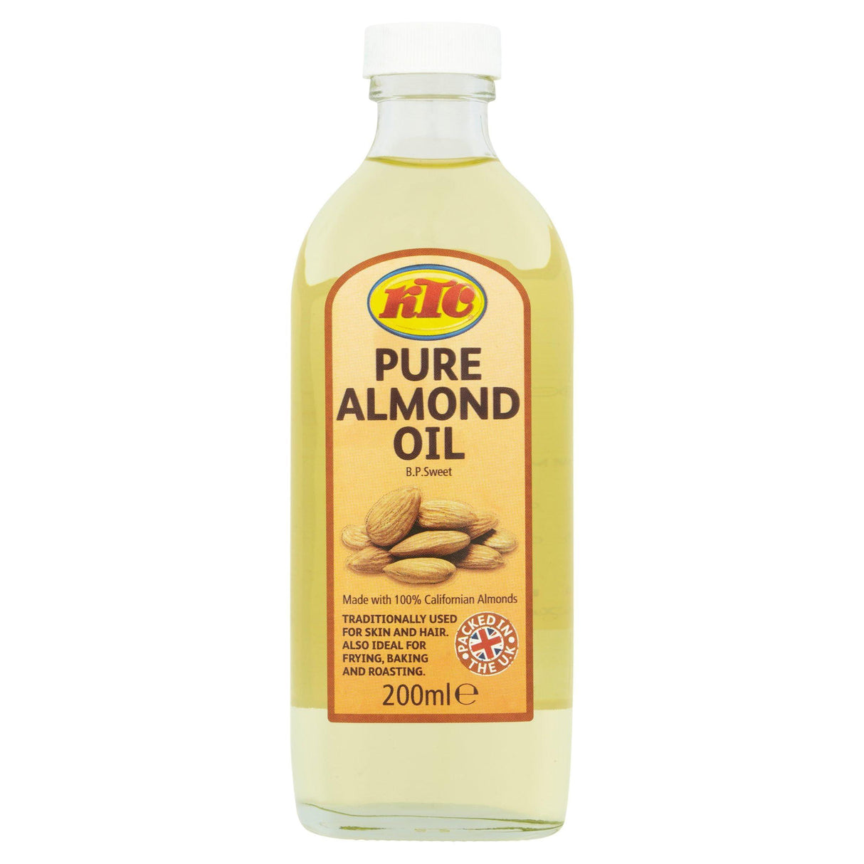 KTC Almond Oil 200 ml - Mighty Depot