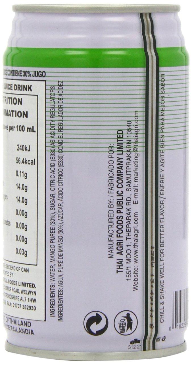 Foco Mango Juice 11 Oz Can (Pack Of 24) - Mighty Depot