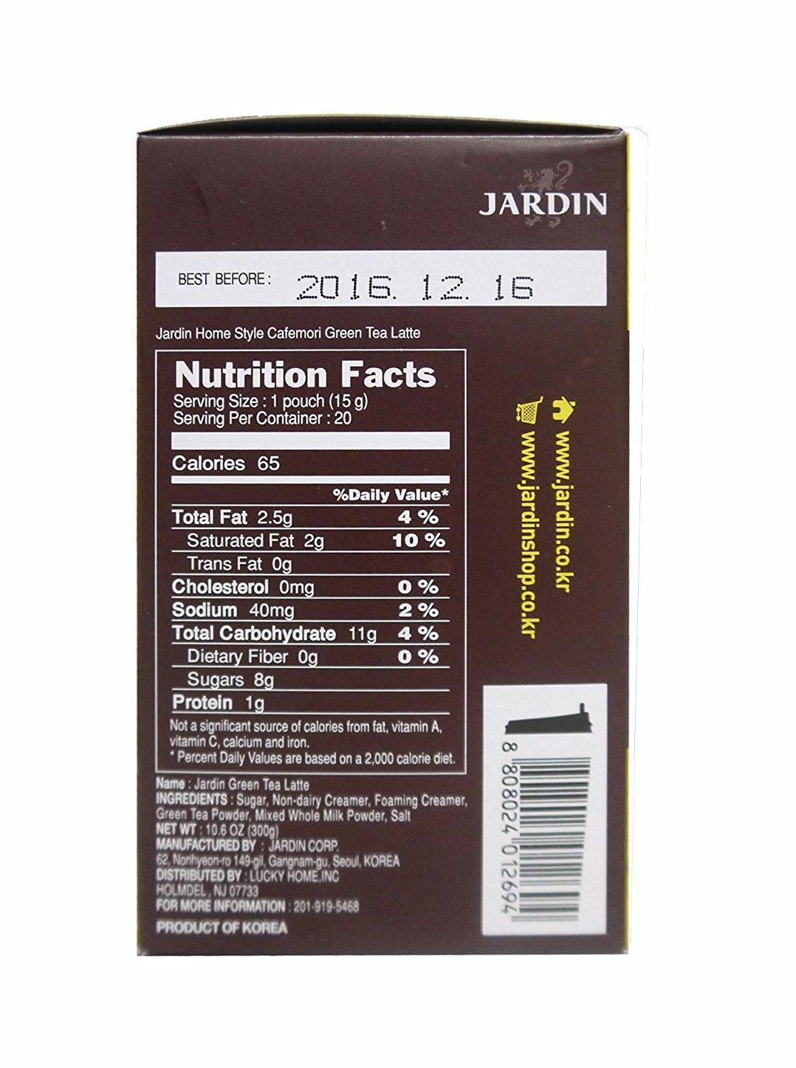 Green Tea Latte Mix Total 10.6 Oz - 20 Package (.5 Oz Each) - Great for Hot or Iced_AB - Mighty Depot