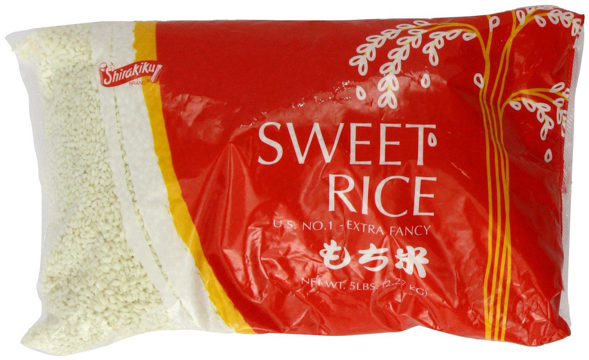 Shirakiku Rice, Sweet, 5-Pound - Mighty Depot