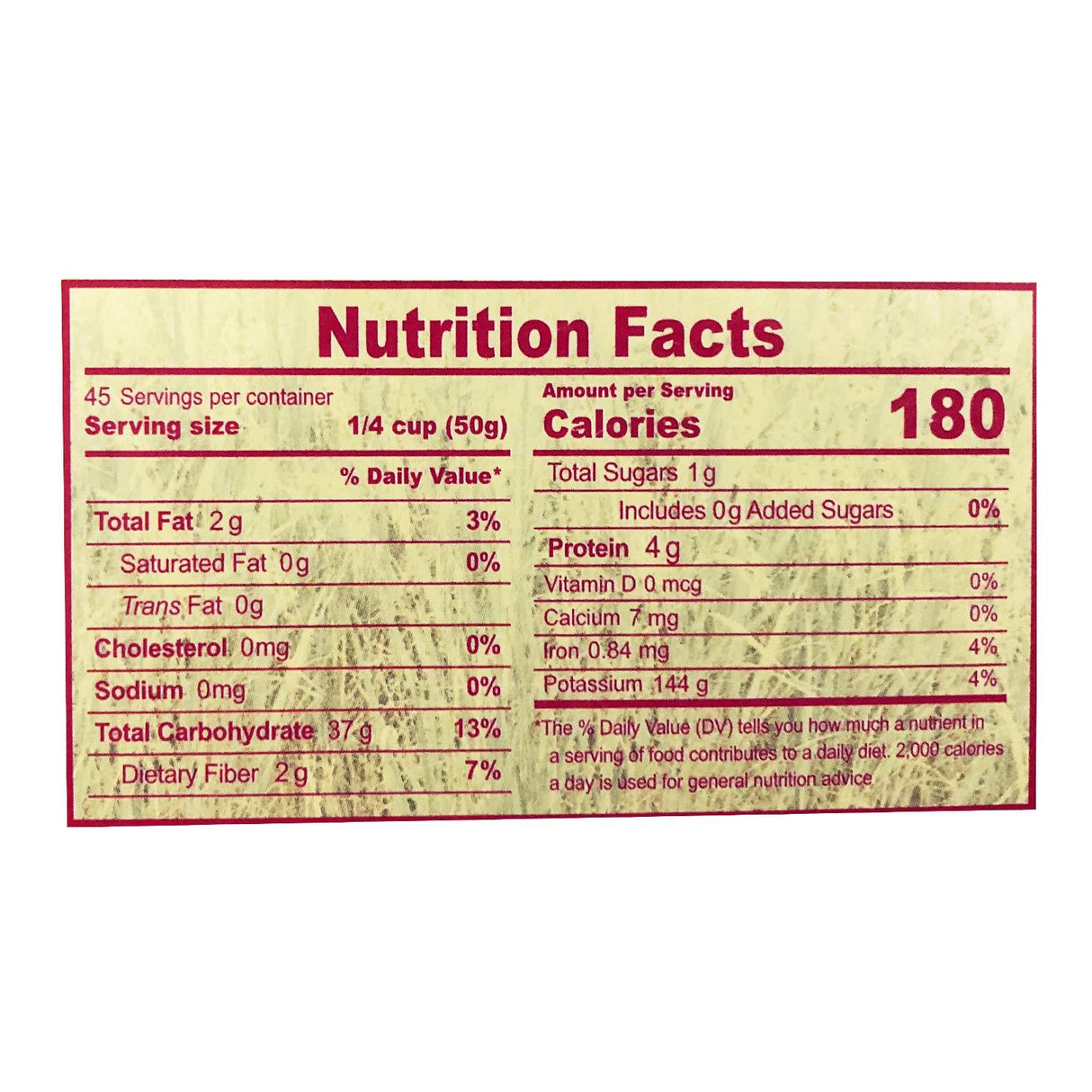 Three Lotus Thai Rice Berry 5 lbs. Premium Import Grade - Mighty Depot