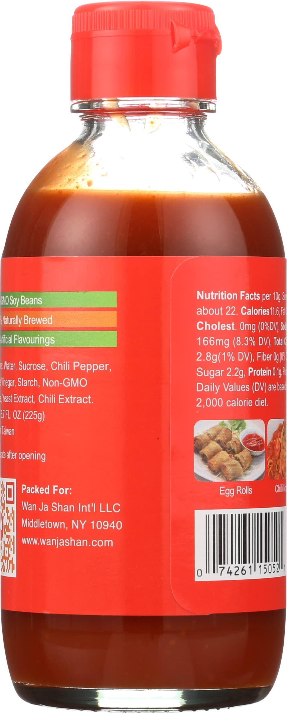WAN JA SHAN Formosa Chili Bean Sauce, 6.7 FZ - Mighty Depot