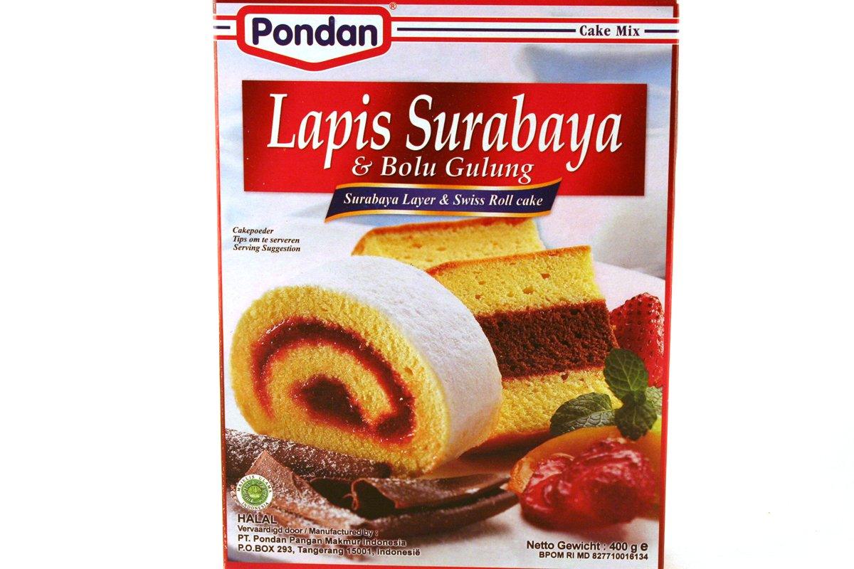 Cake Mix Swiss Roll (Lapis Surabaya & Bolu Gulung) - 14oz (Pack of 1) - Mighty Depot