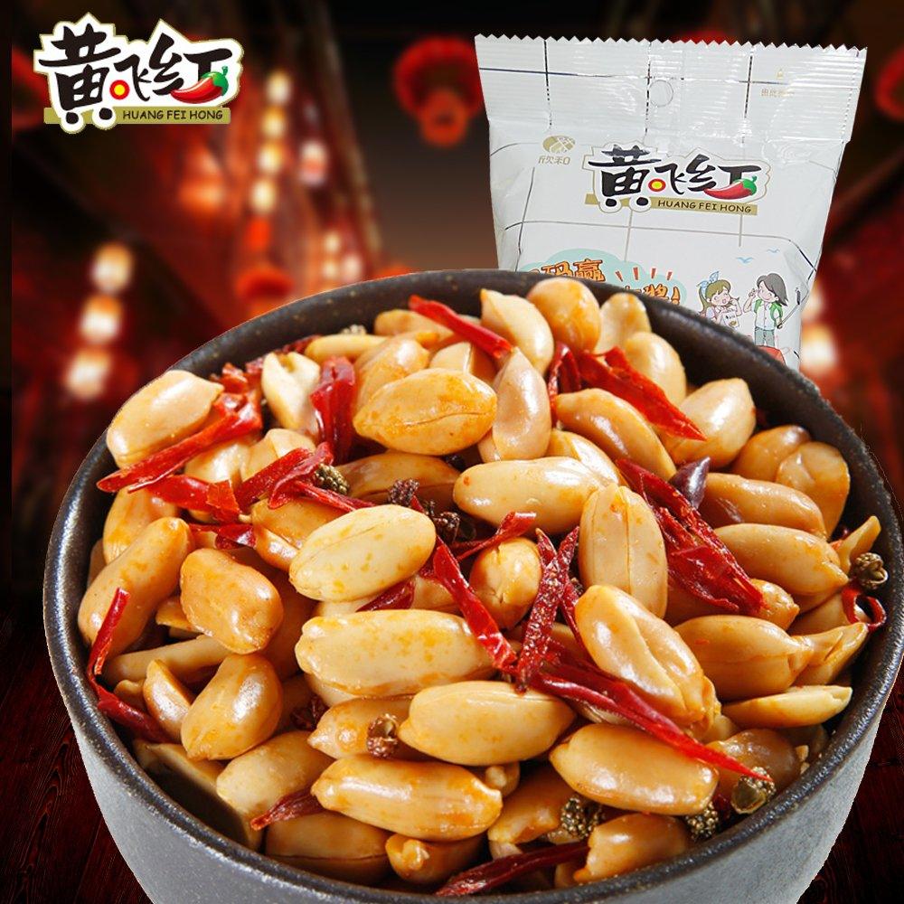 HUANG FEI HONG Spicy Peanut Family Size 210g Pack of 4 - Mighty Depot