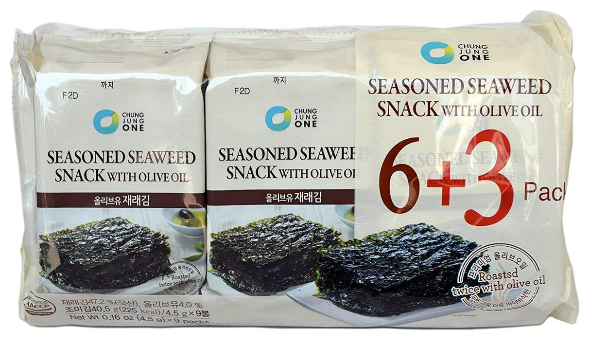 Chung Jung One, Seasoned Seaweed Snack - Mighty Depot