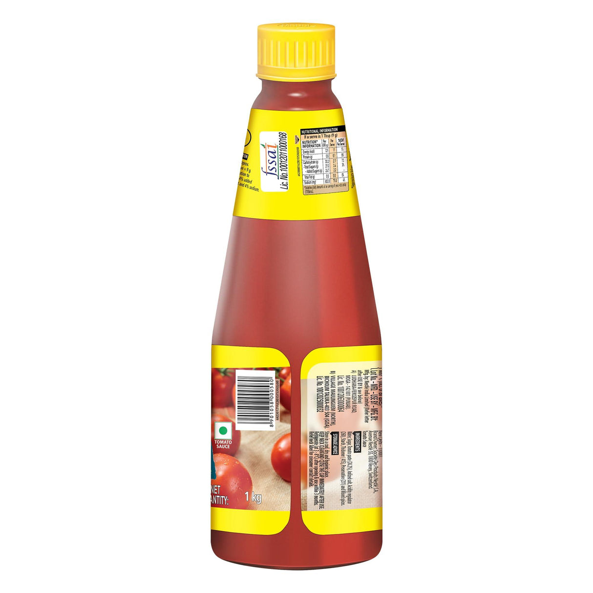 MAGGI TOMATO SAUCE NO GARLIC-ONION - 500 Gms - Mighty Depot