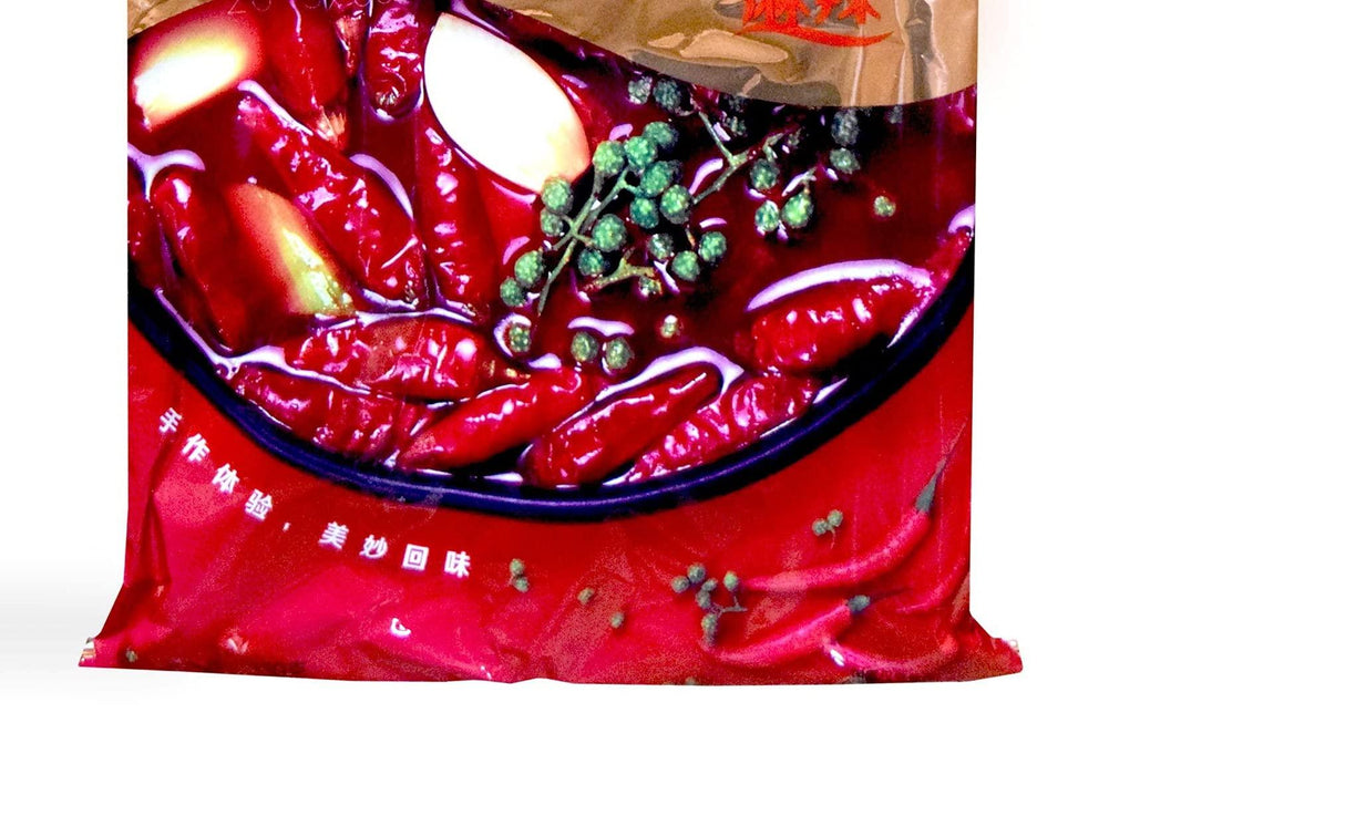 Little Sheep Soup Base Numbing and Spicy 200g Hot Pot Soup Base MALA SPICY X 5Bags - Mighty Depot