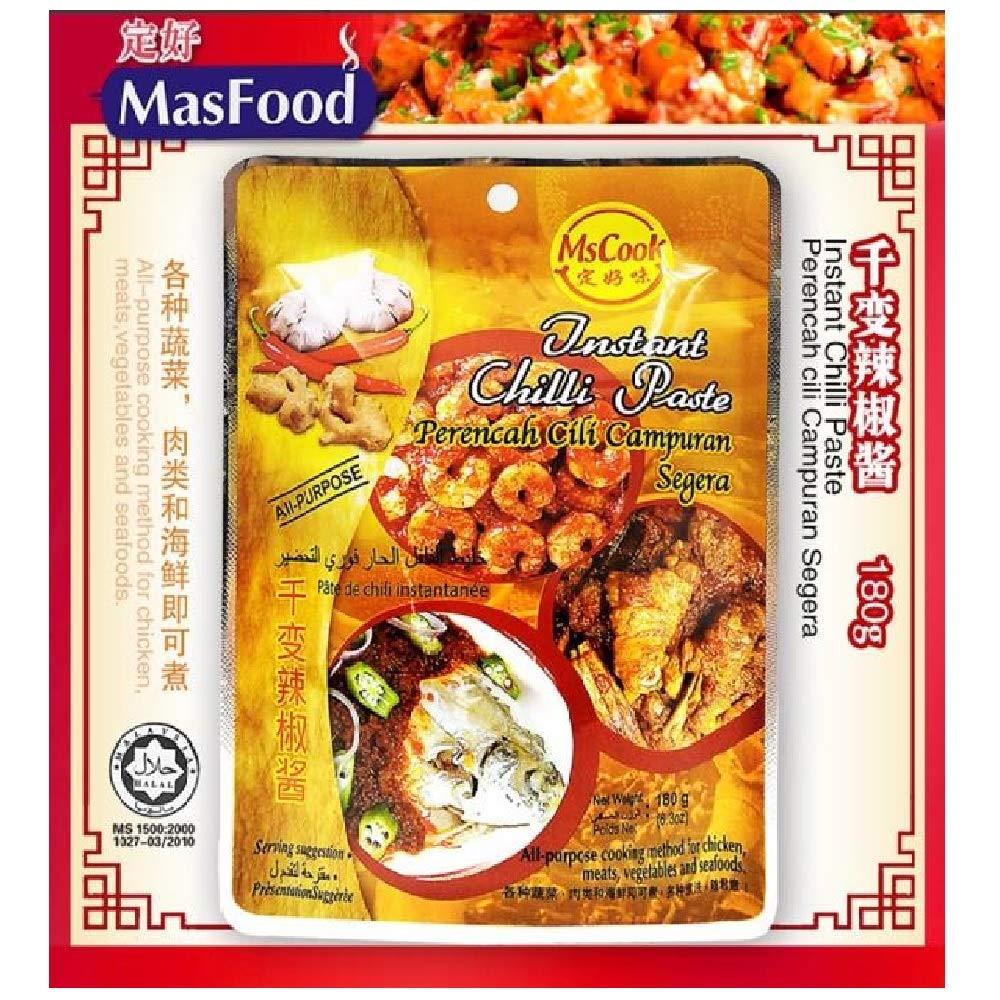 Masfood Instant Chilli Paste 180g - Mighty Depot
