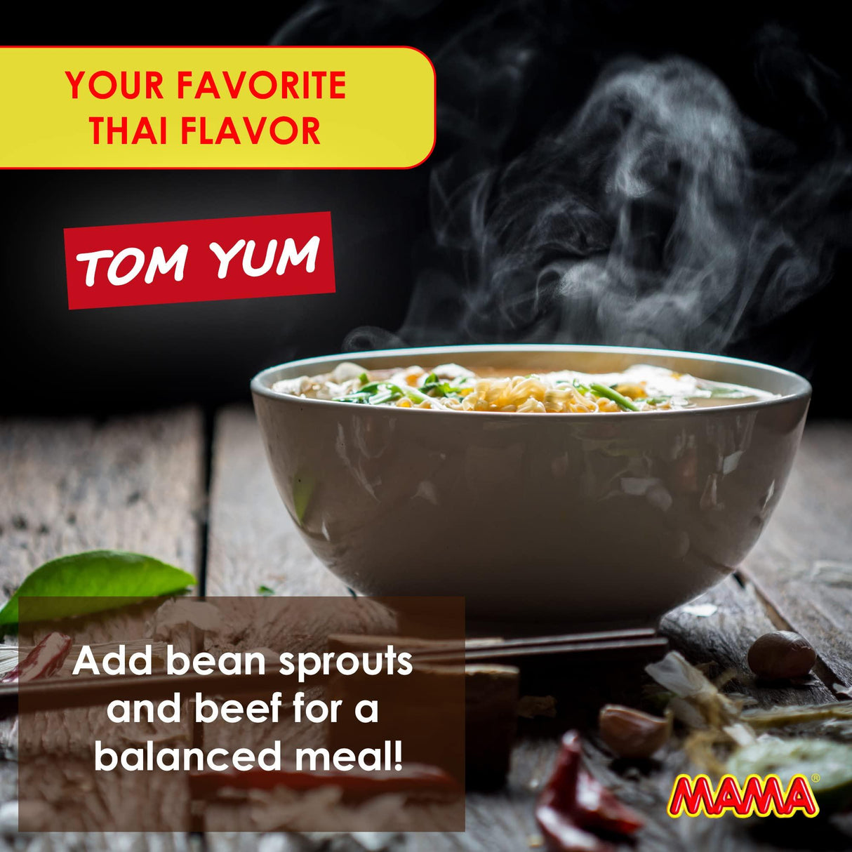 MAMA Noodles - 30 Pack - Mighty Depot