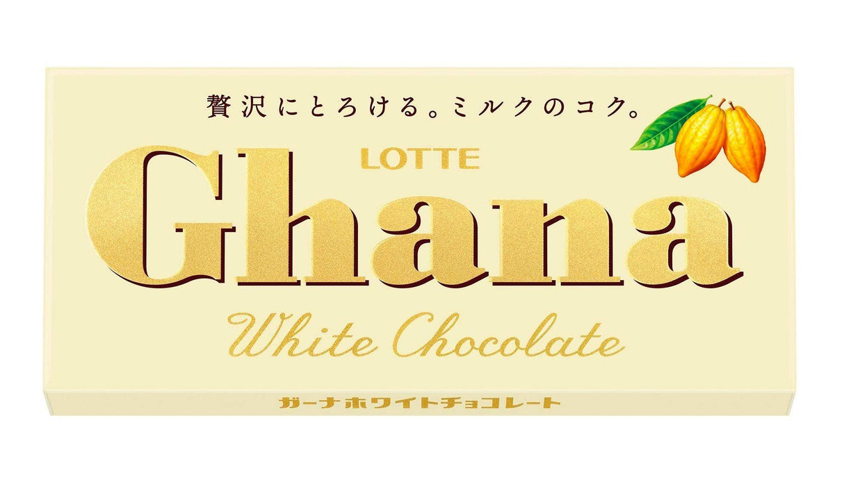Lotte Ghana White 45g ~ 10 boxes - Mighty Depot