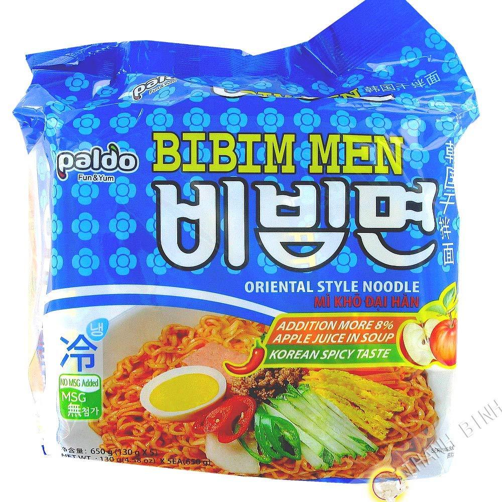 Paldo Bibim Men Korean Spicy Oriental Style Noodle, 22.90 Oz - Mighty Depot
