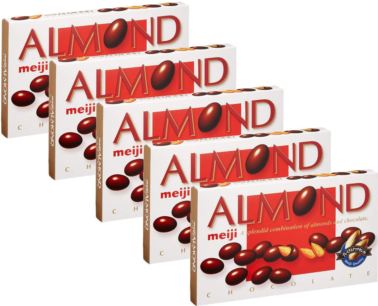 Meiji Almond Chocolate Box 3.10oz - Mighty Depot