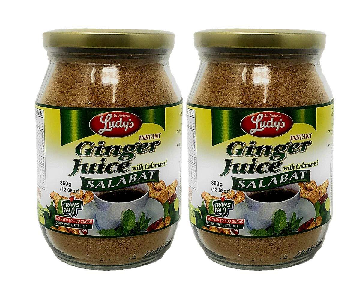 Ludy's Instant Ginger Juice or Salabat with Calamansi,12.69 ounce (Pack of 2) - Mighty Depot