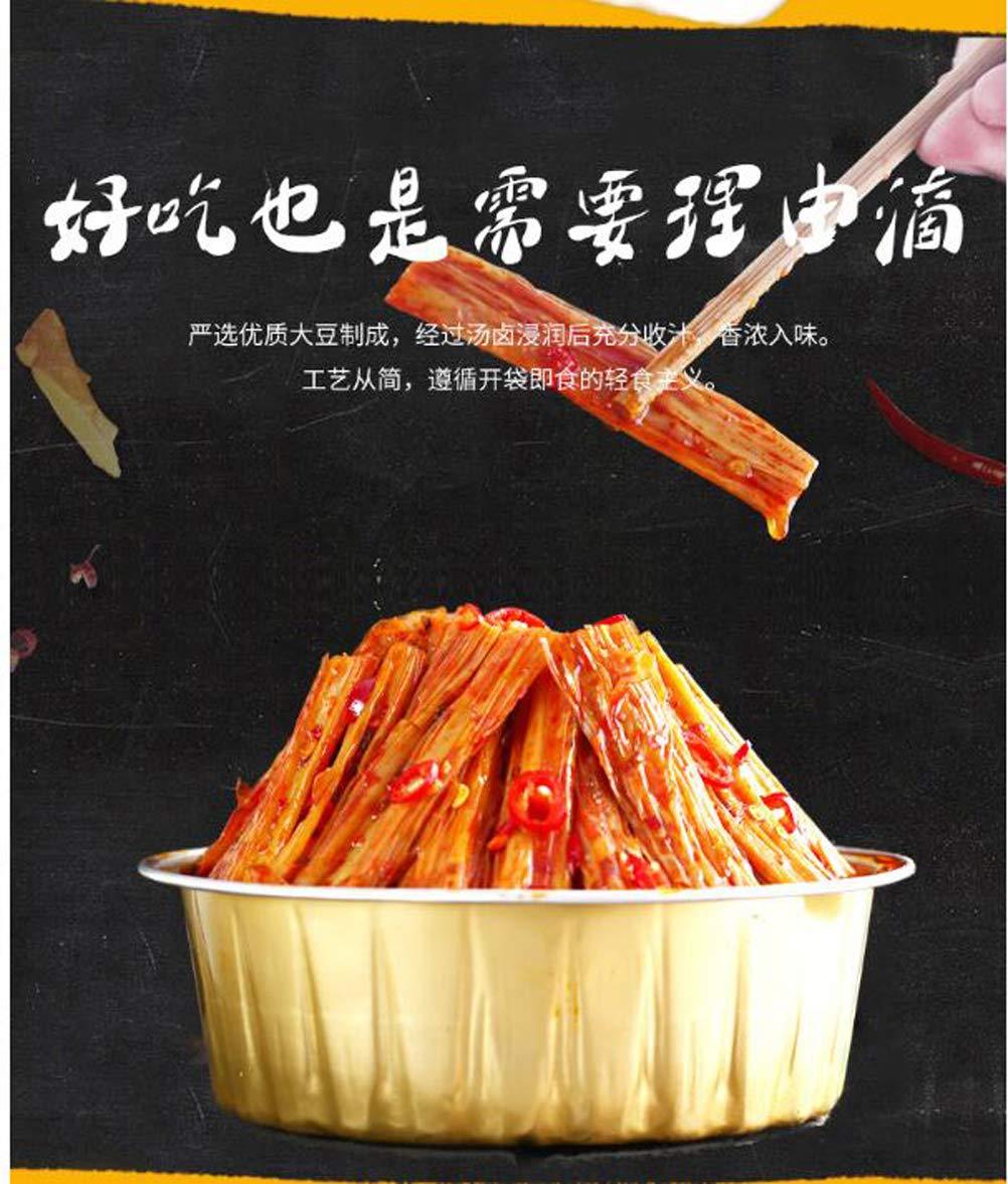 Lonodee Weilong Spicy Xiangla Latiao 180g Spicy Fuzhu Casual Snacks Roast Vegetarian Snacks 卫龙香辣腐竹180g 麻辣腐竹休闲零食卤味素食小吃180g 中国零食休闲特产小吃 豆制品 辣条 - Mighty Depot