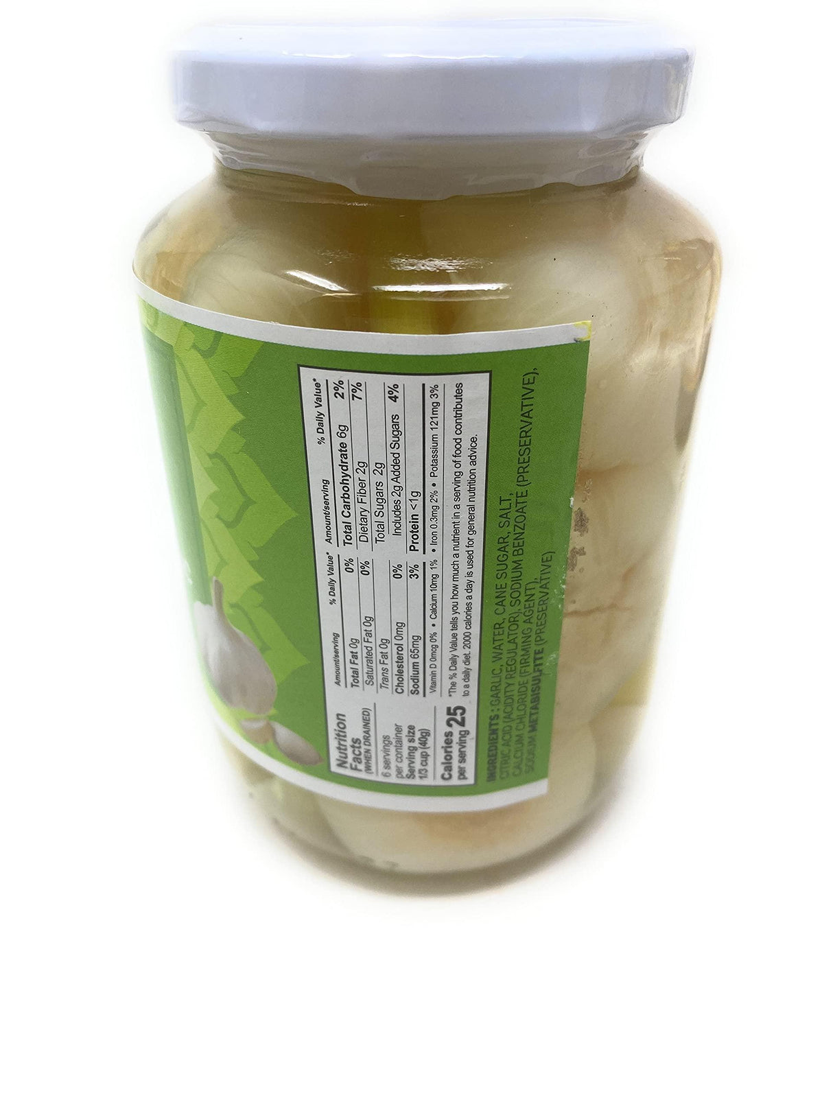 Wangderm Whole Pickled Garlic 16oz - Mighty Depot