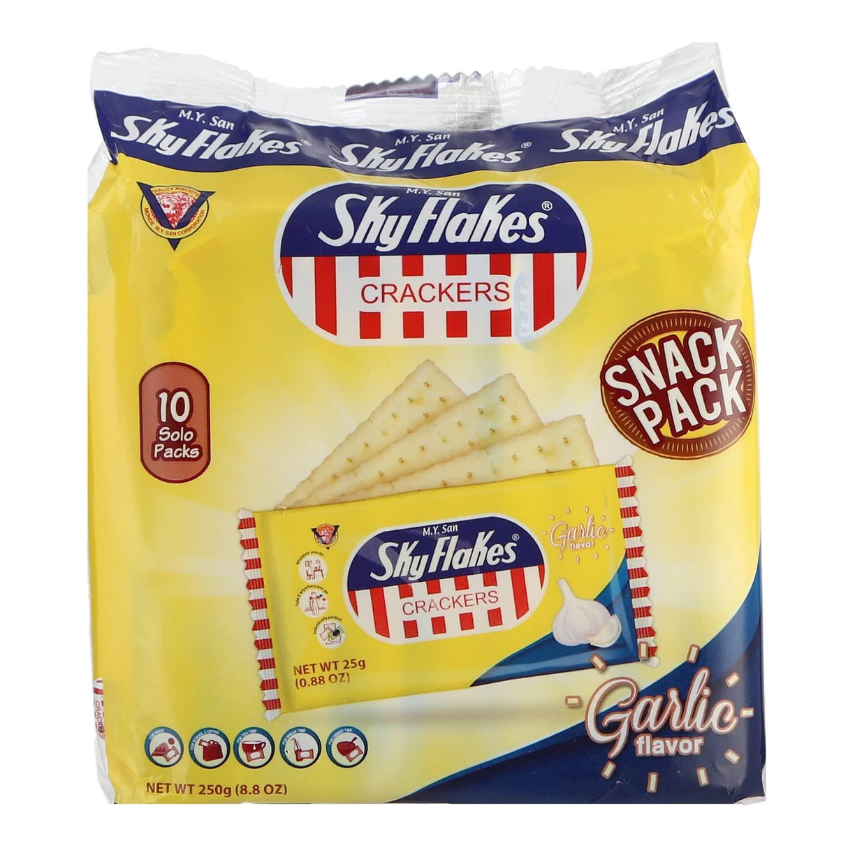 M.Y. San Sky Flakes Crackers, 7.05 Ounce - Mighty Depot