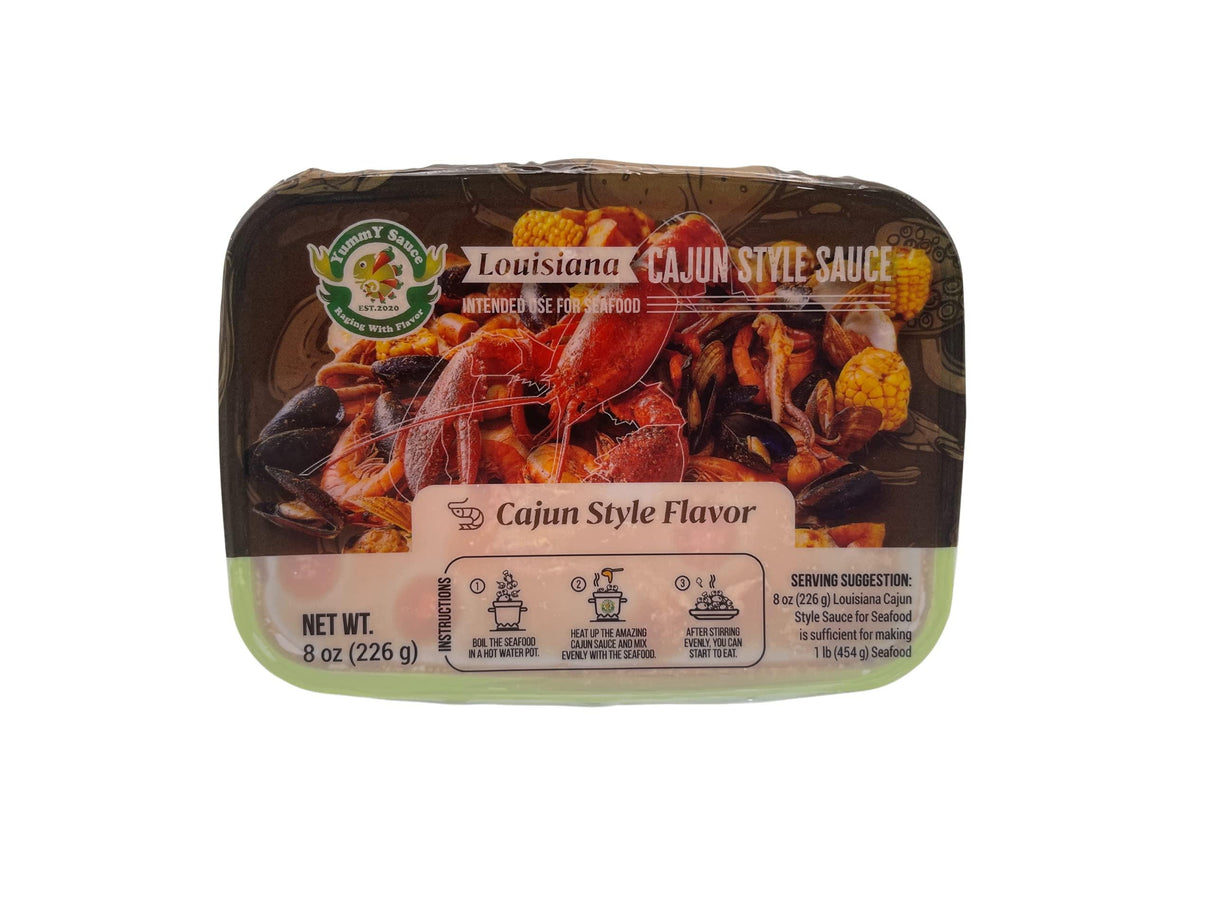 Cajun Sauce Cajun Style Flavor( Pack of 1x8oz) - Mighty Depot