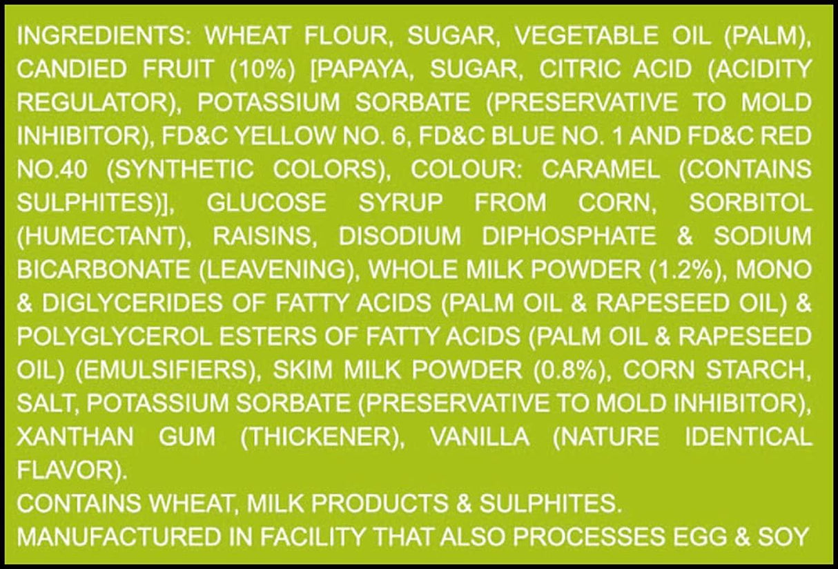 Britannia Cake - Mighty Depot