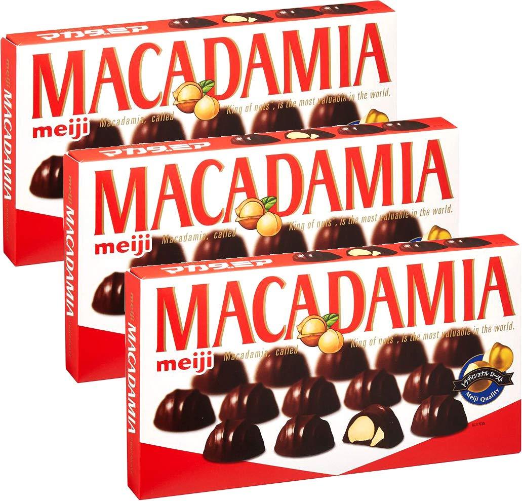 Meiji Macadamia Chocolate 2.26oz - Mighty Depot