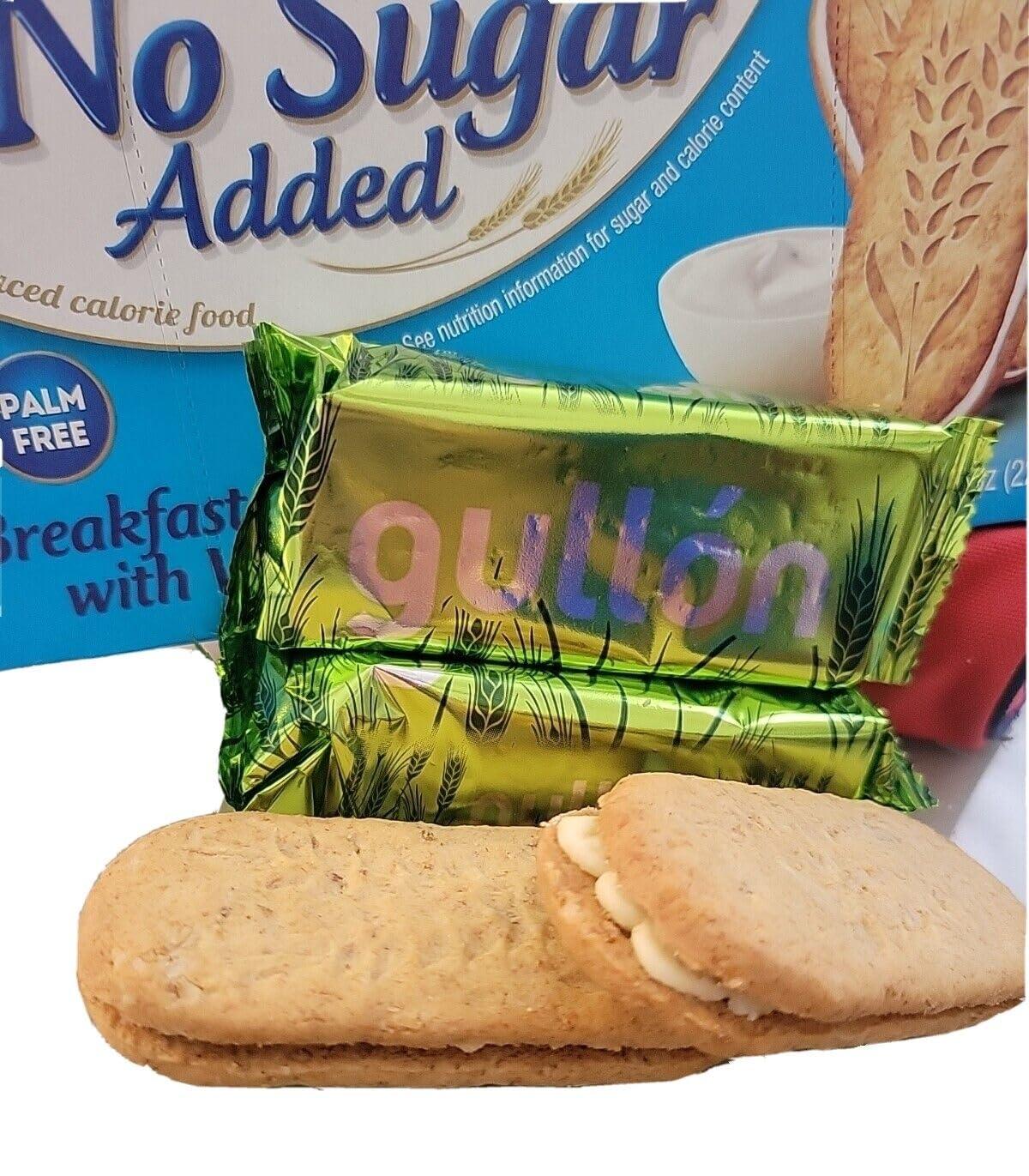 Gullon breakfast yogurt biscuits with whole grains 7.76 oz - Mighty Depot