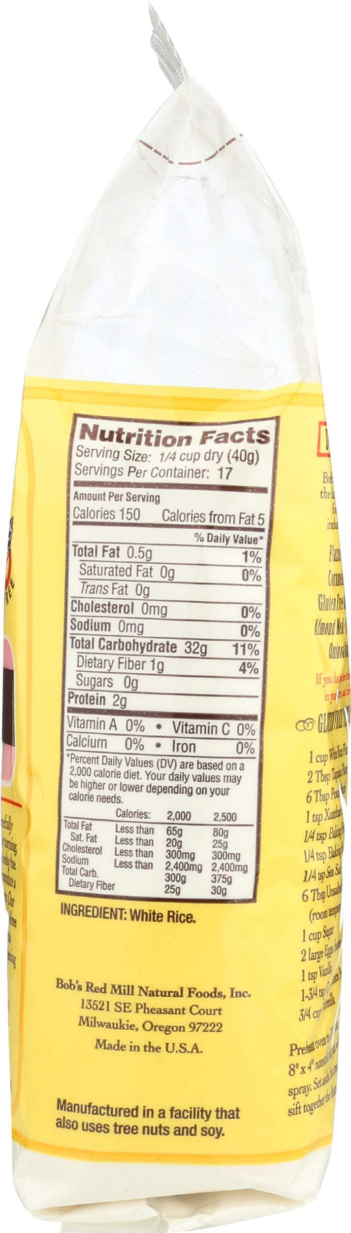Bob's Red Mill White Rice Flour, Organic, 24 Ounce - Mighty Depot