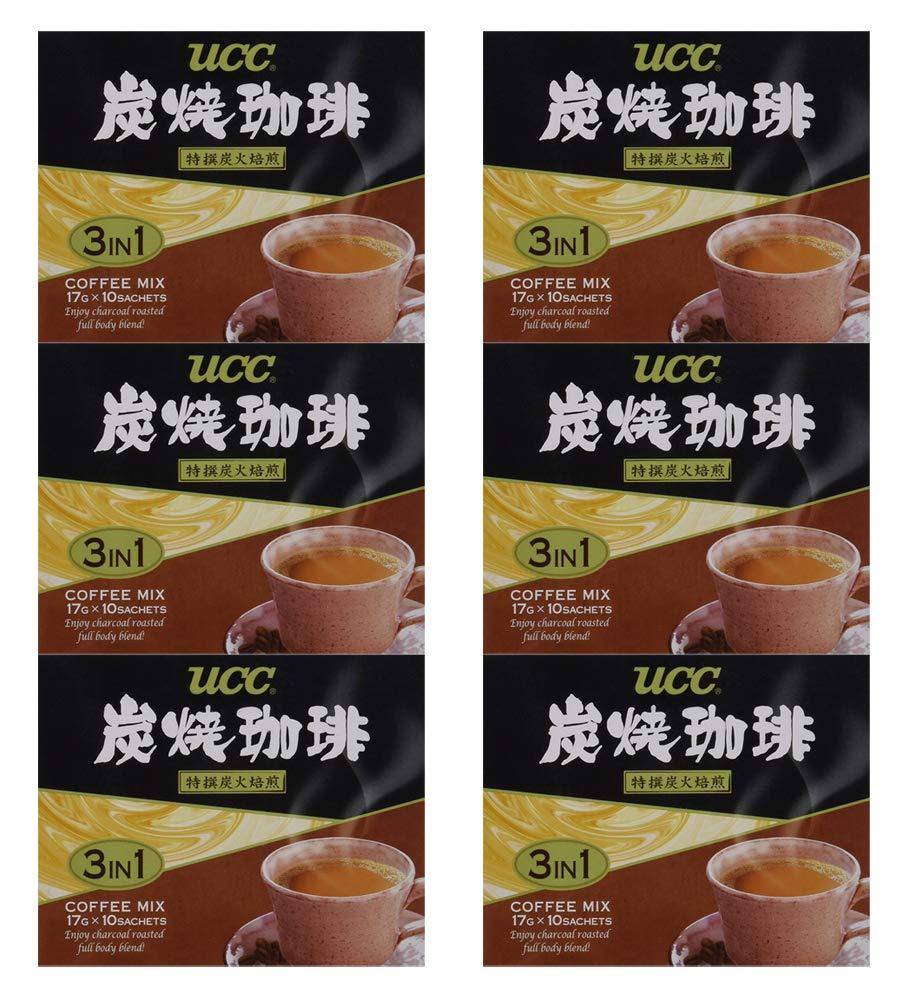 UCC Sumiyaki 3 in 1 Coffee Mix 10 Sachets (6 Packs) - Mighty Depot