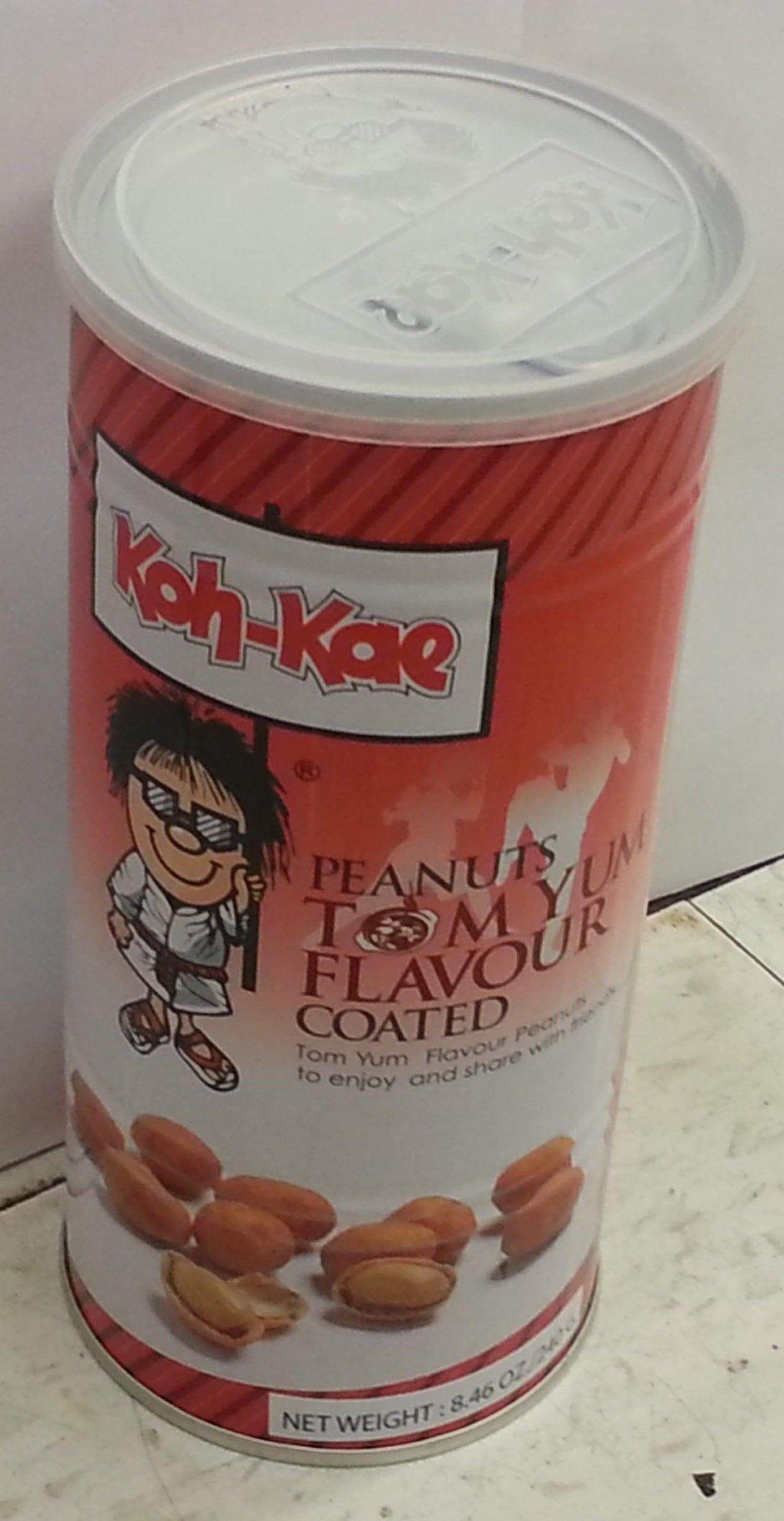 Koh-kae Peanuts (Thai Tom Yum) 8.46oz (4 Pack) - Mighty Depot