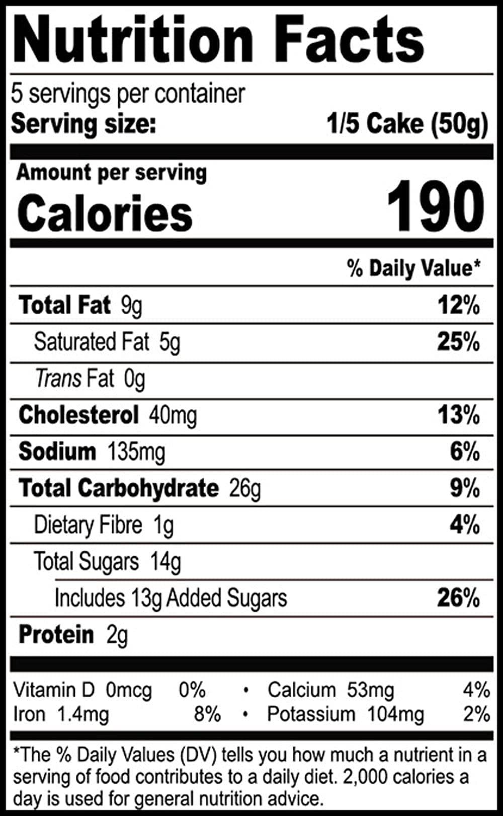 Britannia Cake - Mighty Depot