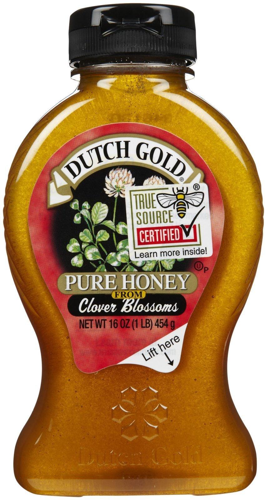 Dutch Gold Honey Clover Honey, 16 oz - Mighty Depot