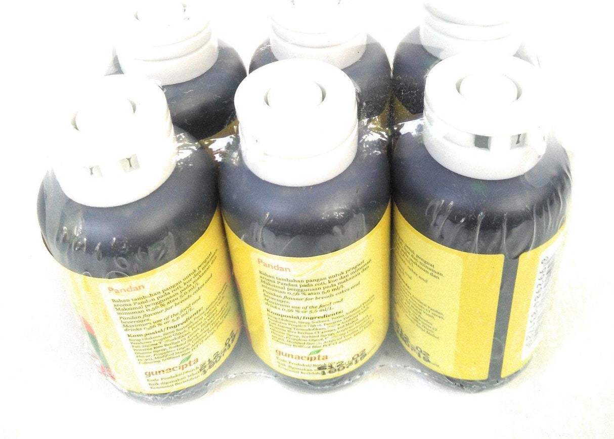 Koepoe-koepoe Pandan Paste, 60 ml/ 2 Oz (Pack of 6) - Mighty Depot