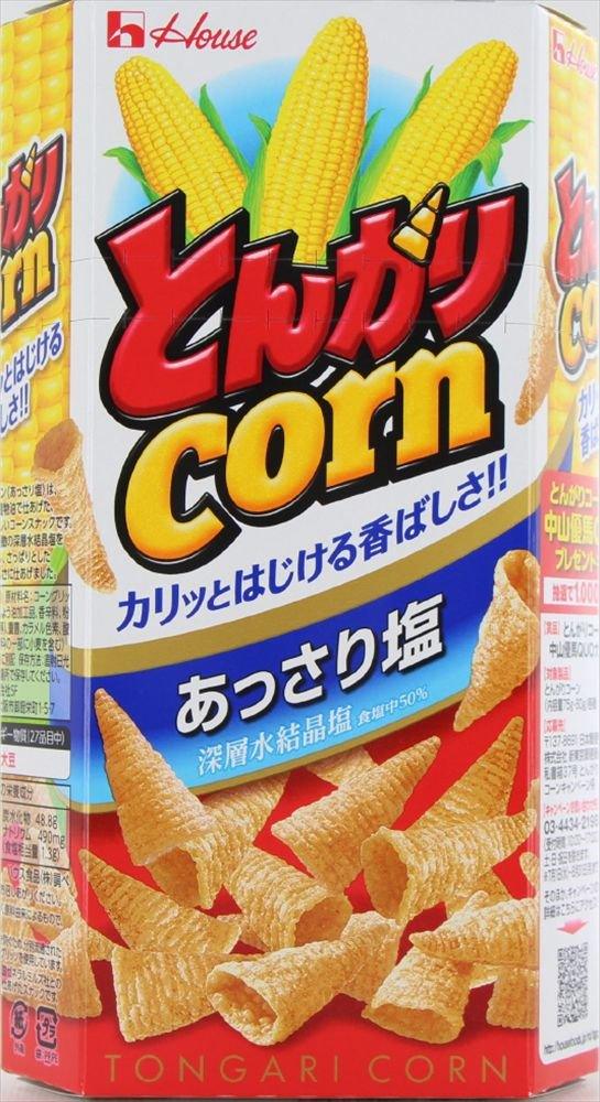 House Foods Tongari Cone & amp; lt; lightly salt & amp; gt; 80gX10 pieces - Mighty Depot