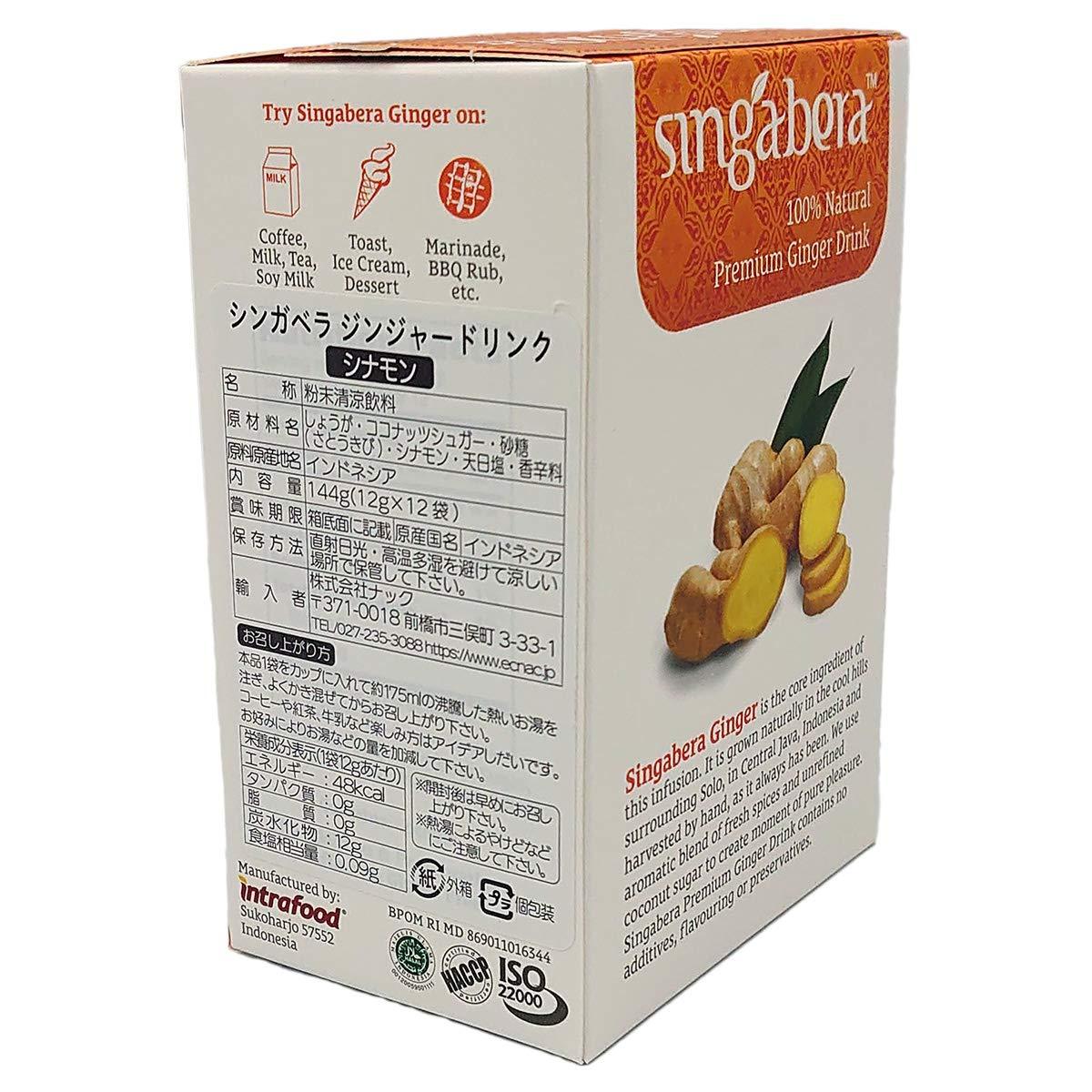 Premium Ginger Drink (Cinnamon Ginger) - 5.1oz (Pack of 1) - Mighty Depot