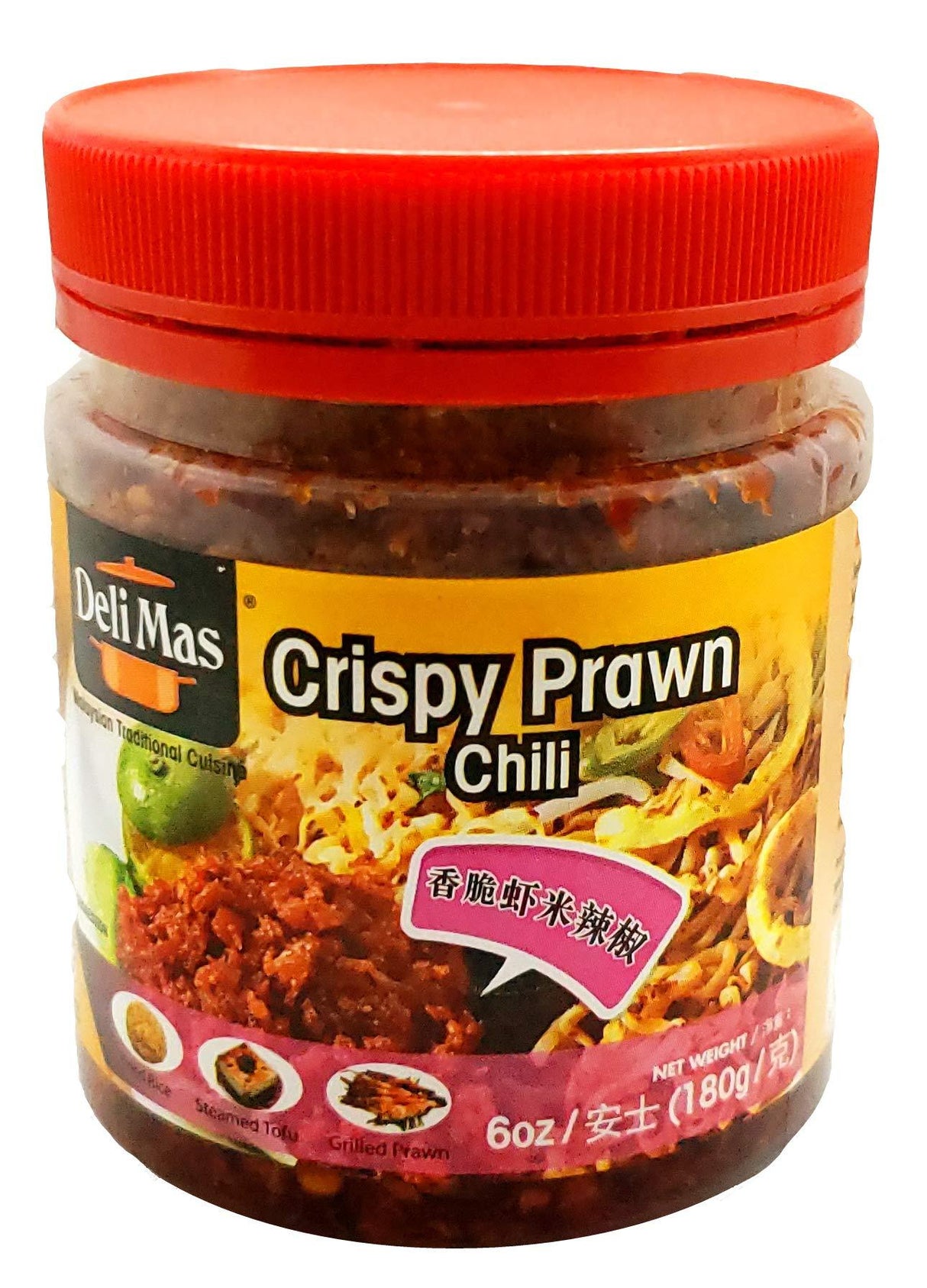 Deli Mas Crispy Anchovy Chili 6 oz (Pack of 6) - Mighty Depot