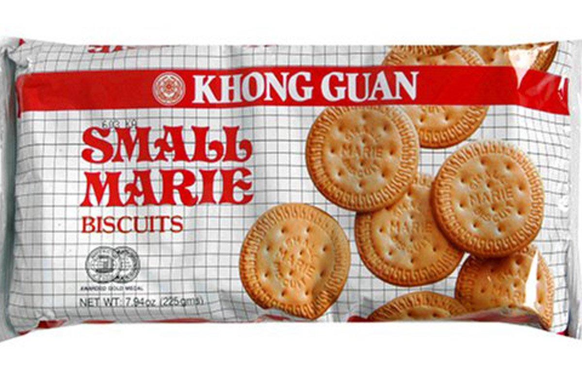 Khong Guan Biscuits (Small Marie) (Pack of 1) - Mighty Depot