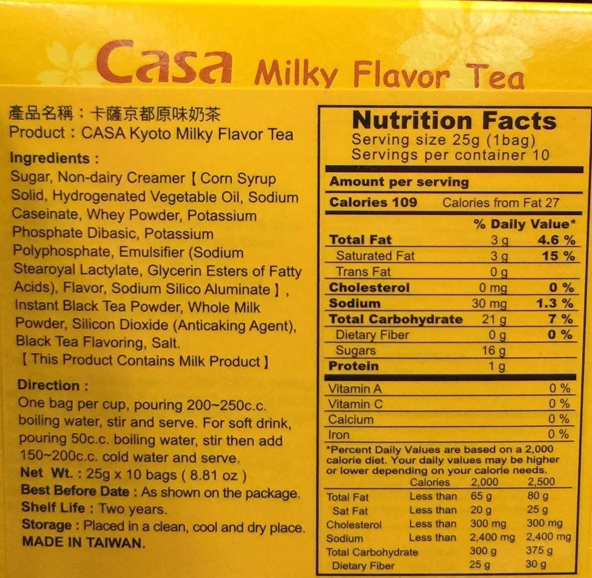 Kyoto Original Milk Tea 8.81 Oz (Pack of 1) - Mighty Depot