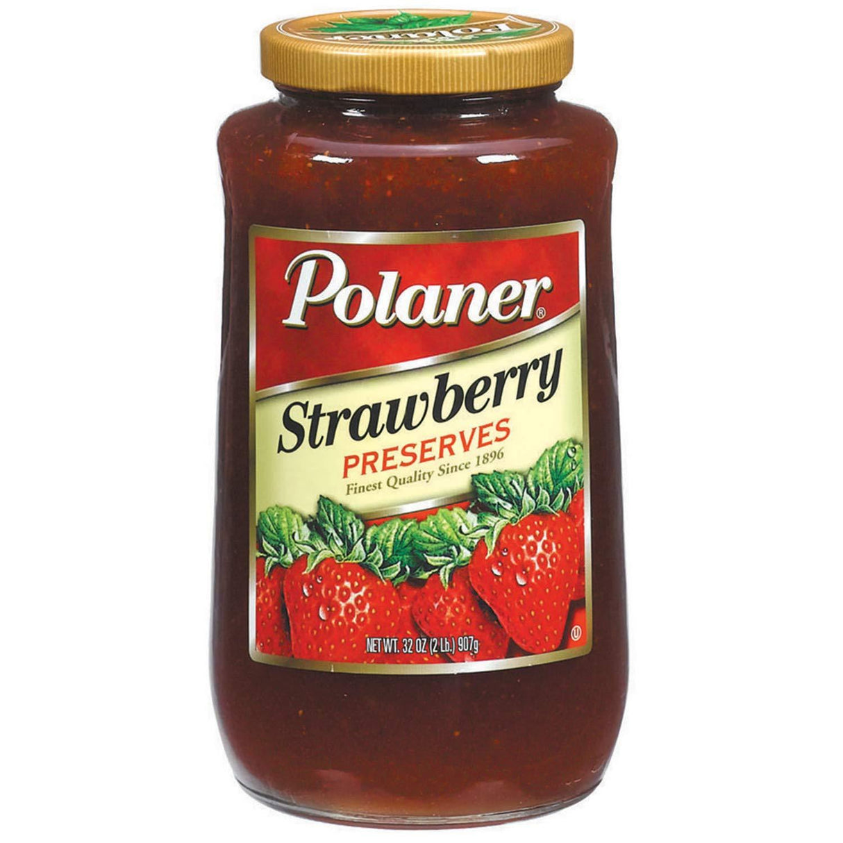 Polaner Preserves, Strawberry, 32 Ounce - Mighty Depot
