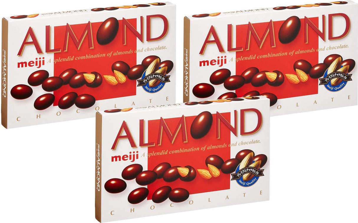 Meiji Almond Chocolate Box 3.10oz - Mighty Depot
