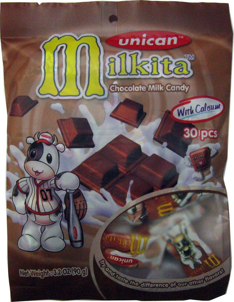 Unican - Milkita Chocolate Milk Candy (Net Wt. 3.2 Oz) - Mighty Depot