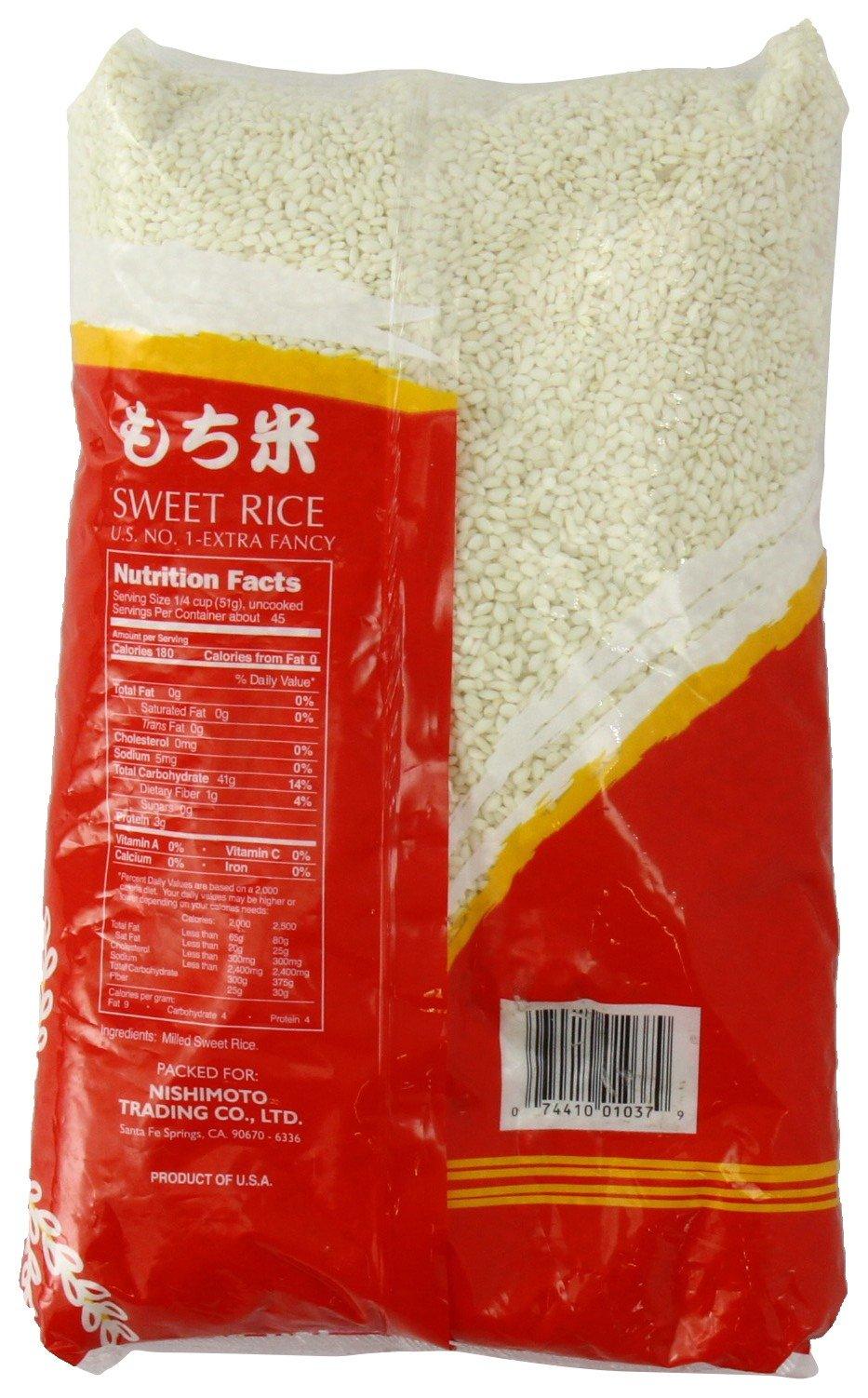 Shirakiku Rice, Sweet, 5-Pound - Mighty Depot