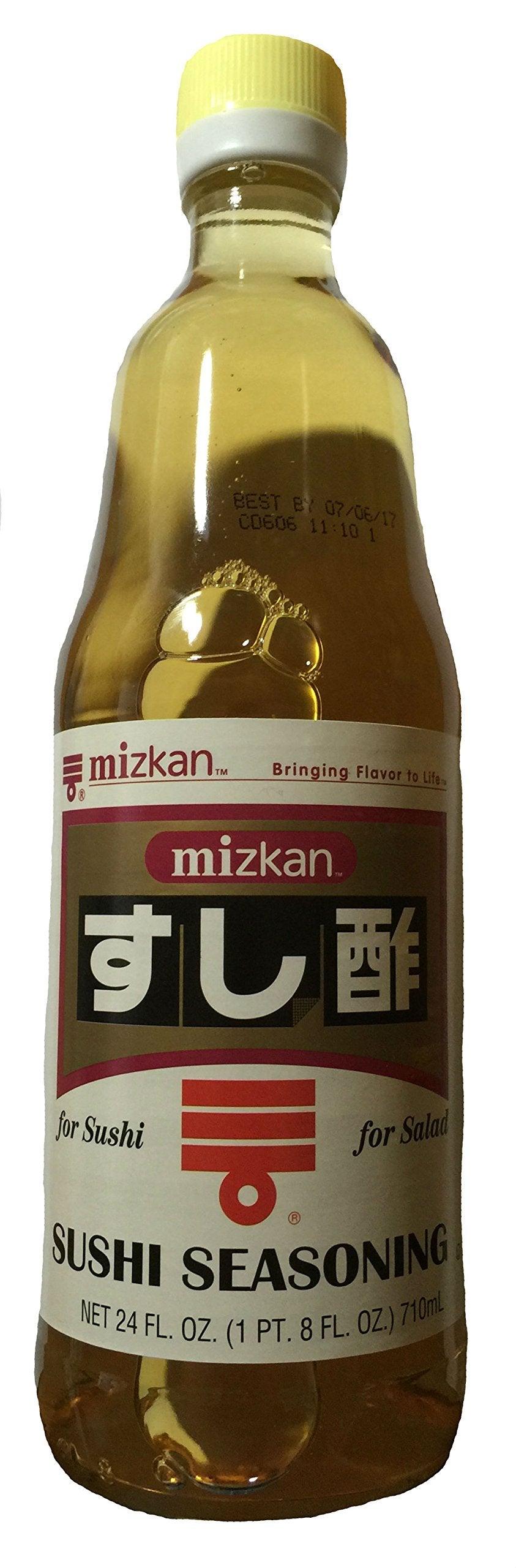 Mizkan Vinegar Sushi Seasoning for Sushi or Salad - 24 fl oz (710ml) - Mighty Depot
