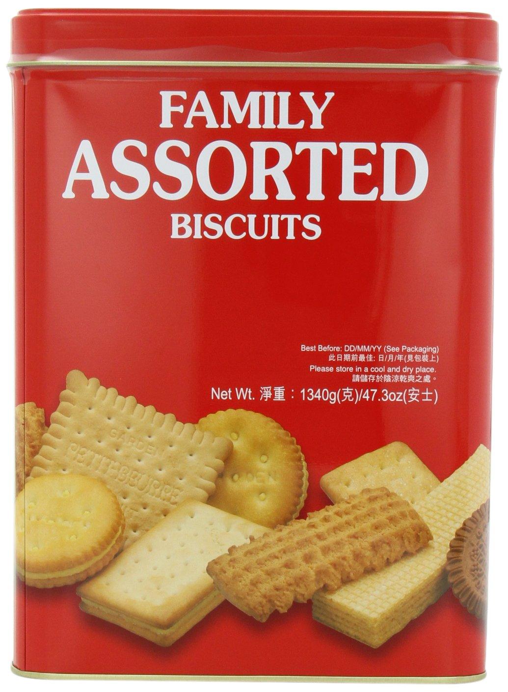 Garden All Time Favorite Assorted Cookies Family Size, 47.3-Ounce (Pack of 4) - Mighty Depot