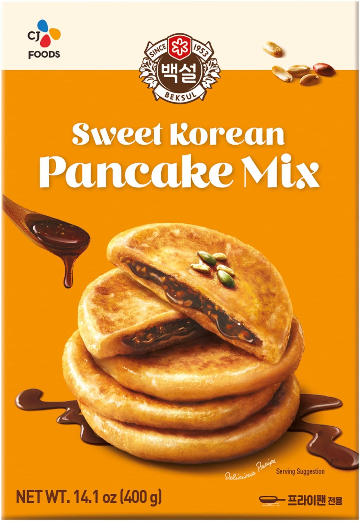 Korean Sweet Pancake Mix, Hotteok (14.10 oz) By Beksul - Mighty Depot