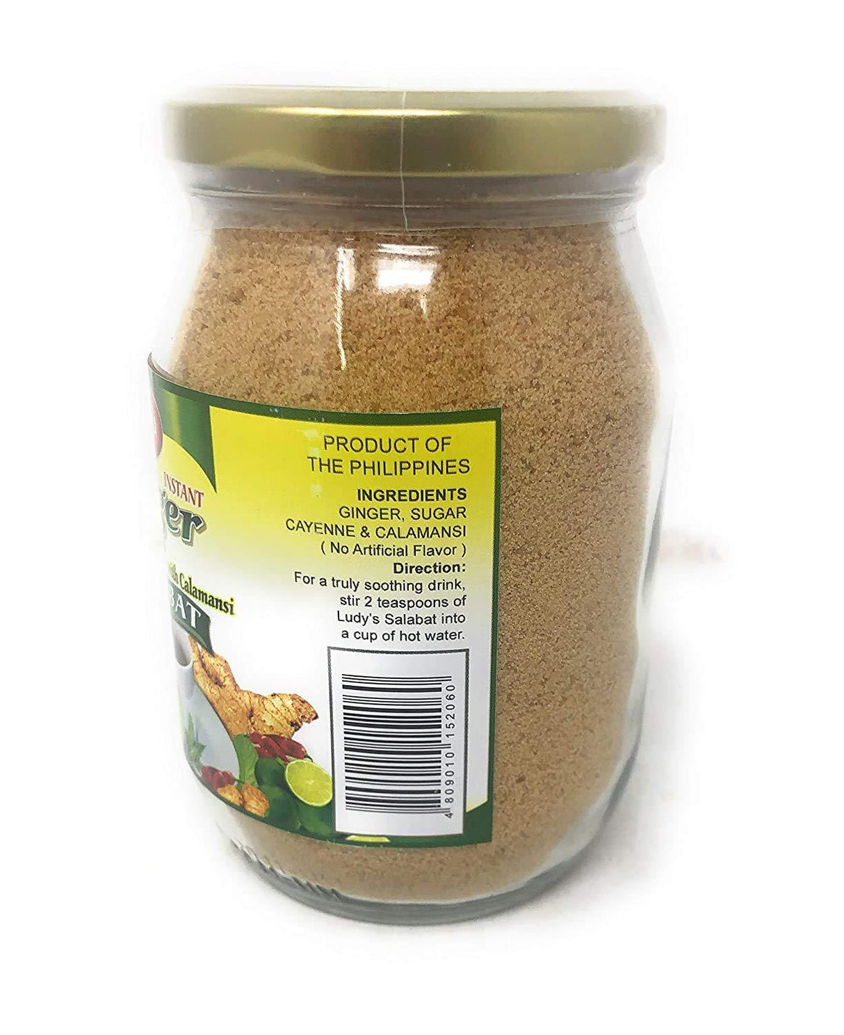 Ludy's Instant Ginger Juice or Salabat with Calamansi,12.69 ounce (Pack of 2) - Mighty Depot