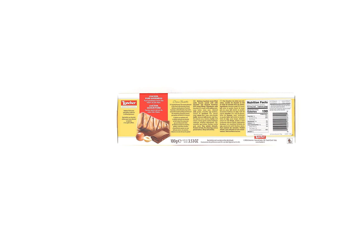 Loacker Gran Pasticceria 3.53 Oz - Mighty Depot