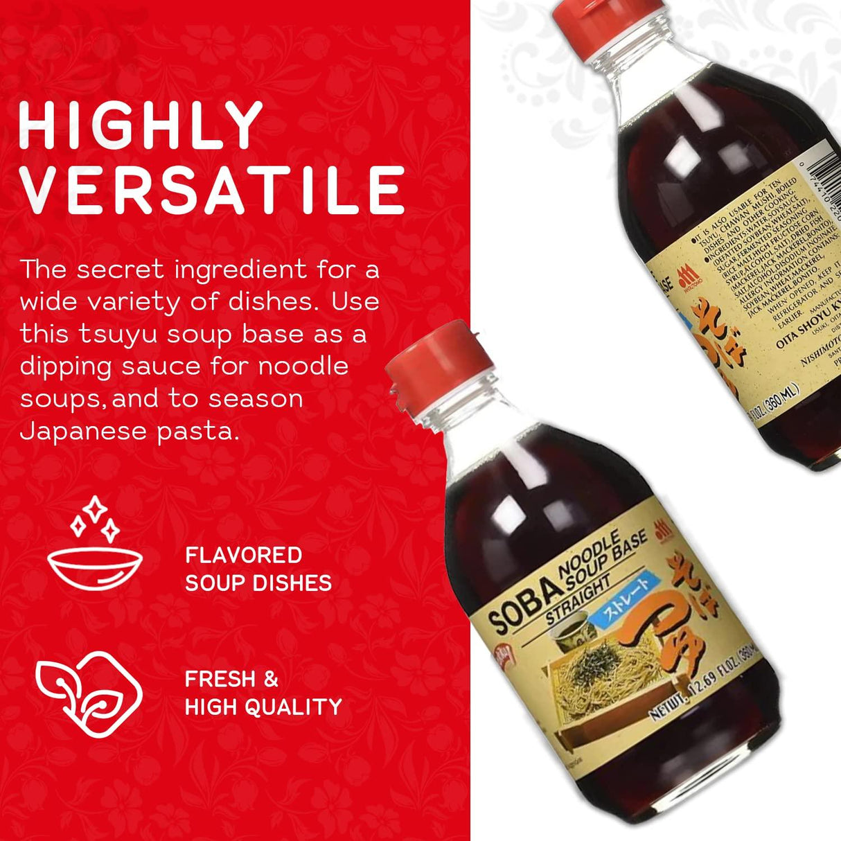 Shirakiku Soba Noodle Soup Base (Tsuyu) - Mighty Depot